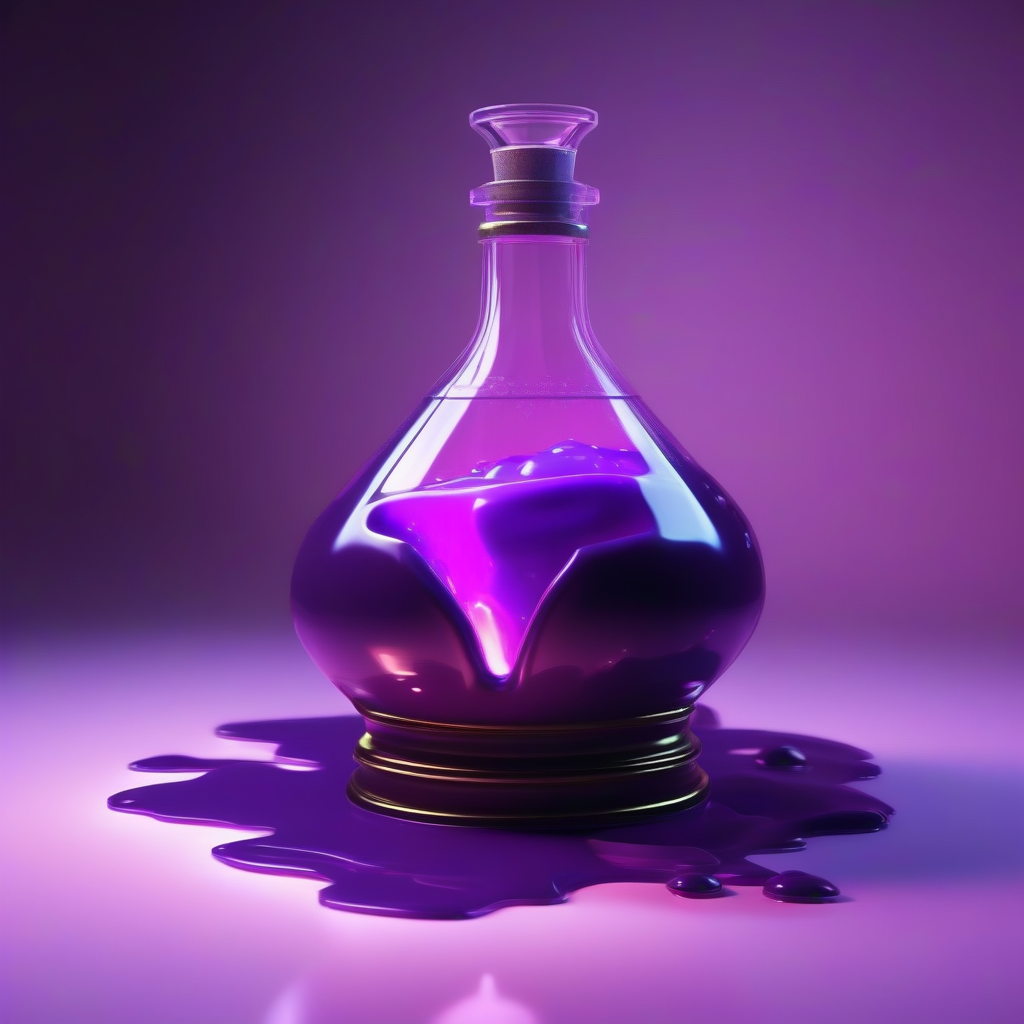 Purple potion render, node B